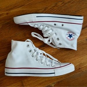 SOLD - Converse Chuck Taylor All Star Hi Tops in Optical White